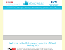 Tablet Screenshot of mohs-md.com